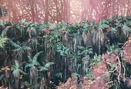Culbone Woods landscape by Claire Cansick