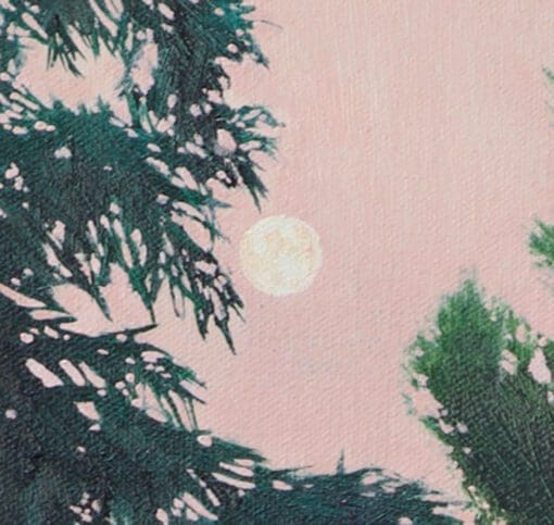 Strawberry Moon detail