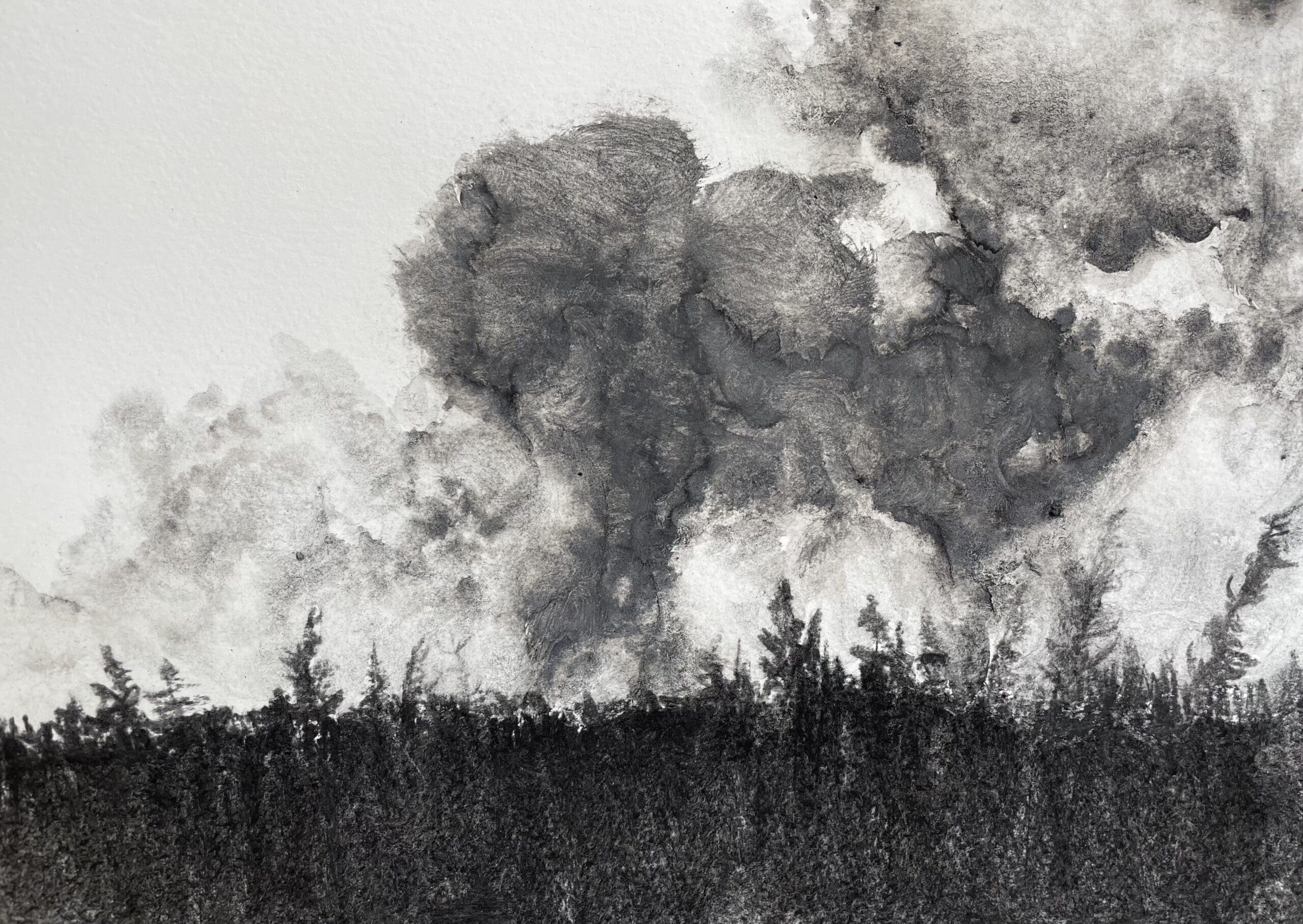 Wildfire drawing